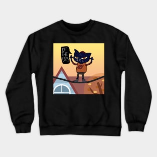 Night in the Woods "Eff the Cops" Crewneck Sweatshirt